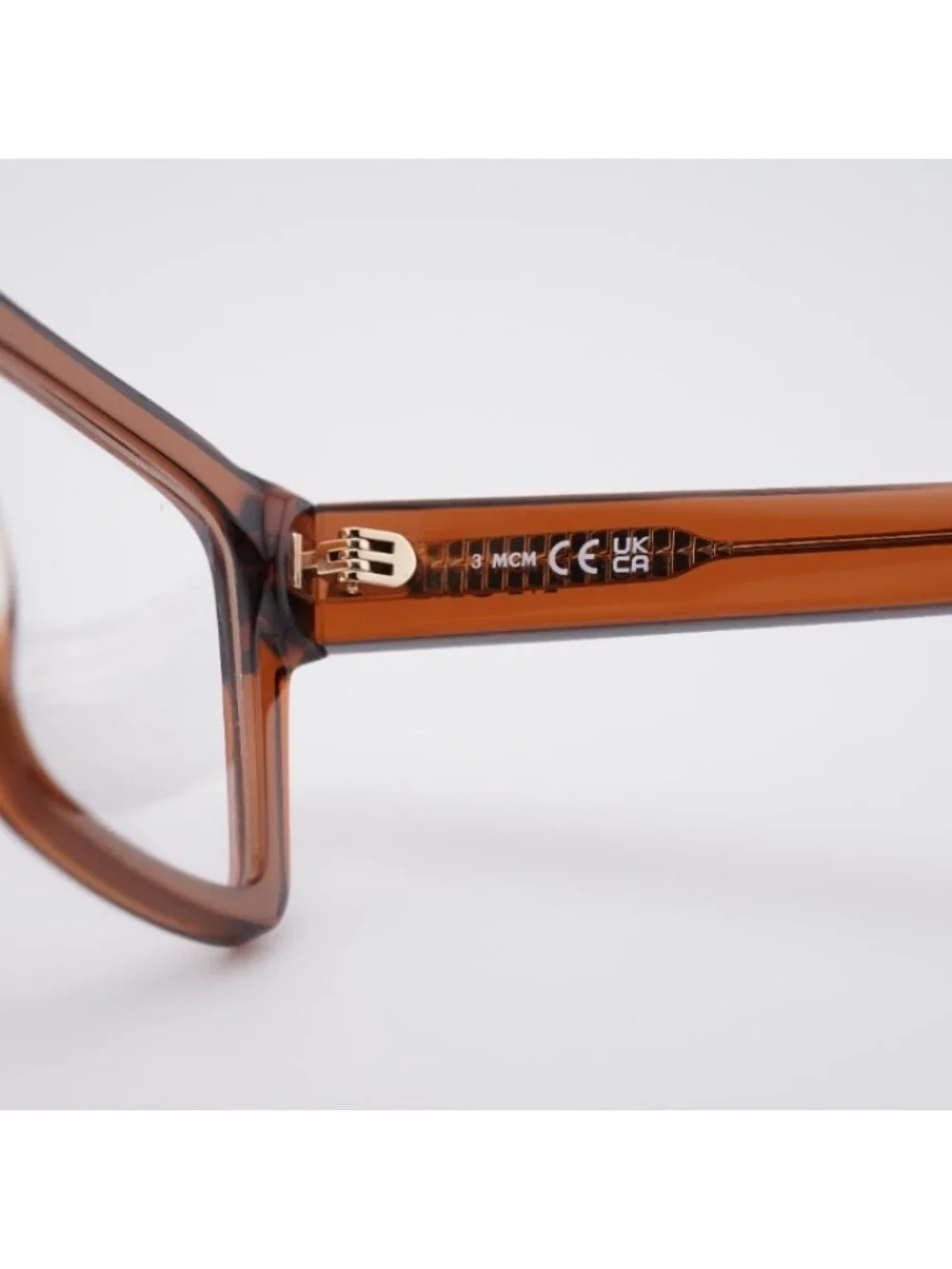 MCM MW5006 045 Eyeglasses Brown 53mm Square Frame